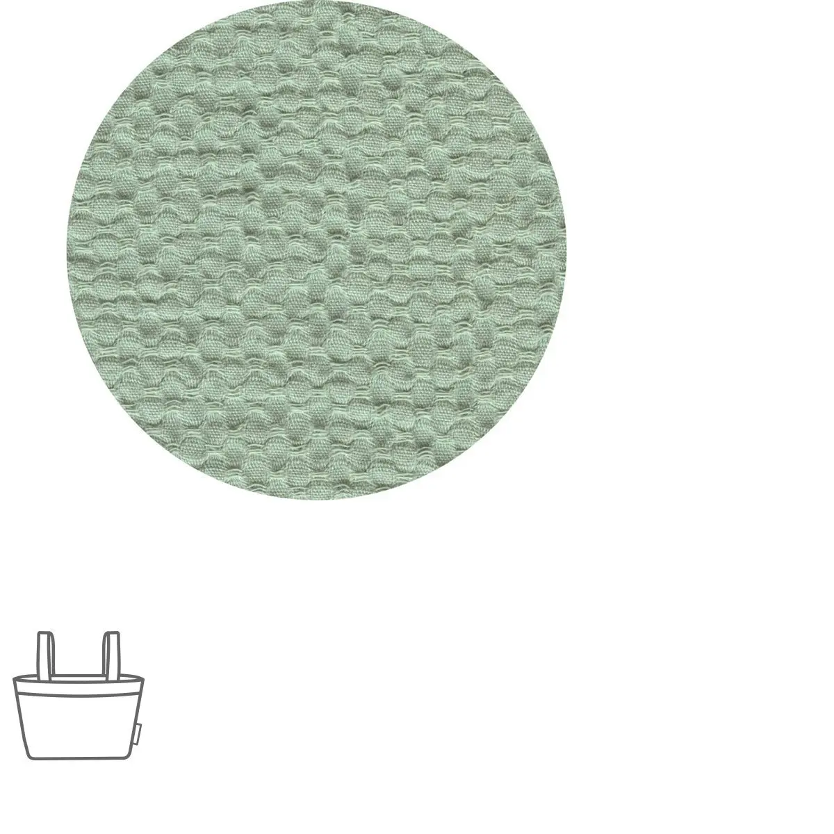 Bolso organizador soft mint 13x38x20 cm - Imagen 2