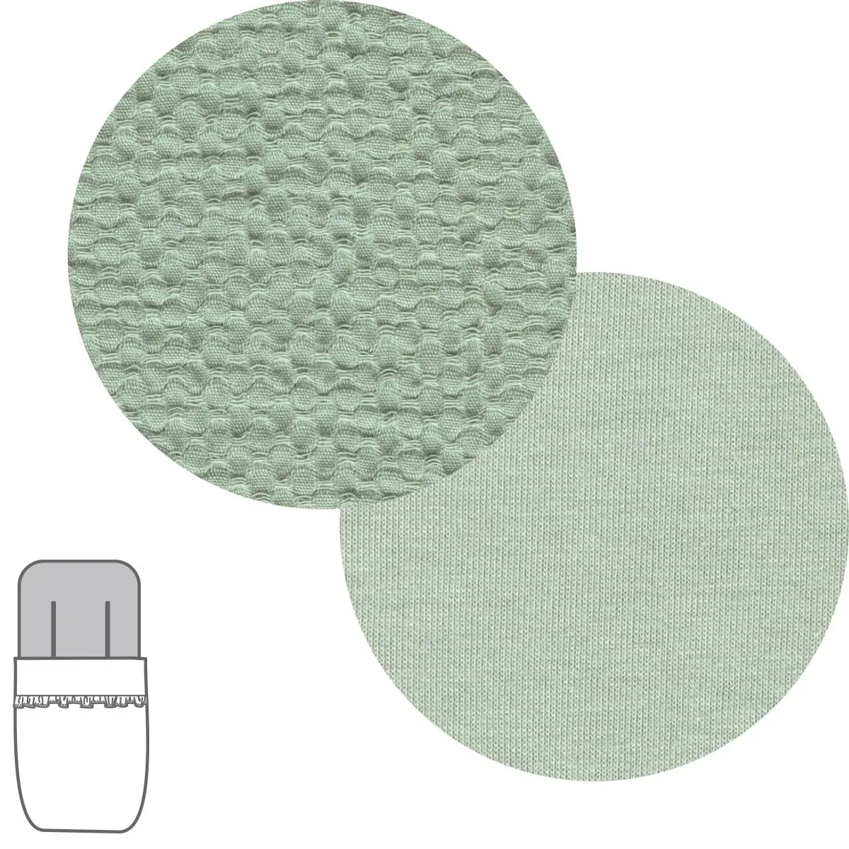 Saco silla tokyo universal soft mint 43x92x5 cm - Imagen 2