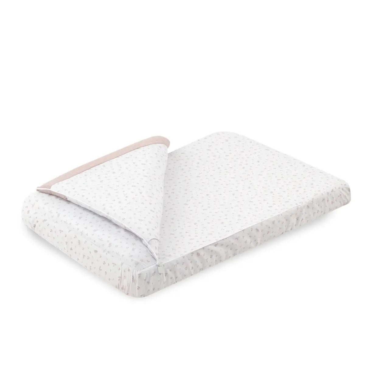 Saco de minicuna i/v plumeti rosa 49.5x83.5x2 cm - Imagen 2
