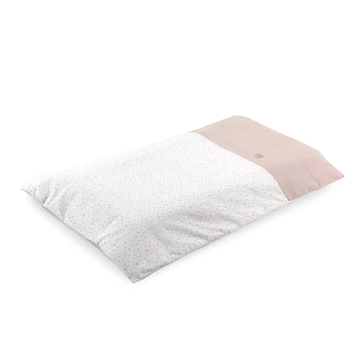 Jgo 2 pcs.f.nordica cuna 60 plumeti rosa 100x140x3 cm - Imagen 4