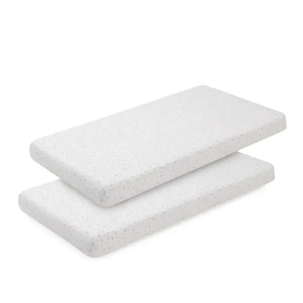 Bajera cuna 60 pack 2 uds. 60x120x17 cm plumeti rosa