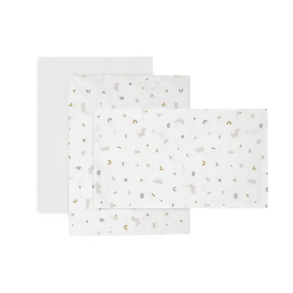 Sabana moises/carro 3 pcs 80x120x1 cm rabbit beige