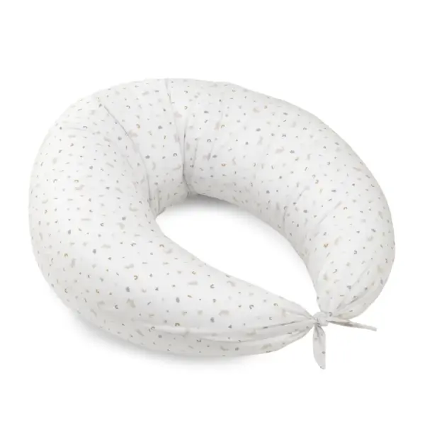 Cojin de lactancia luna 80x185x16 cm rabbit beige