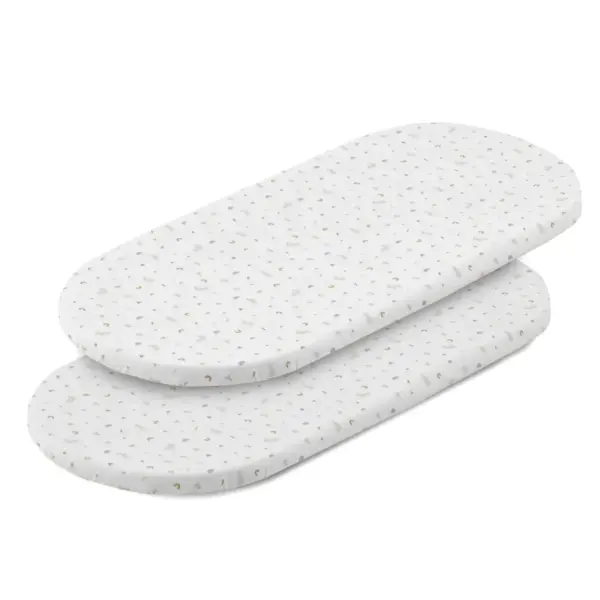 Bajera moises/carro pack 2 ud. 35x80x7 cm rabbit beige