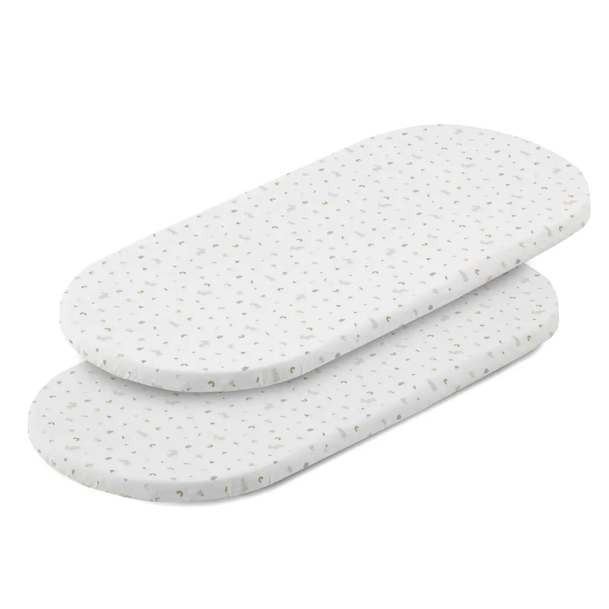 Bajera moises/carro pack 2 ud. 35x80x7 cm rabbit beige