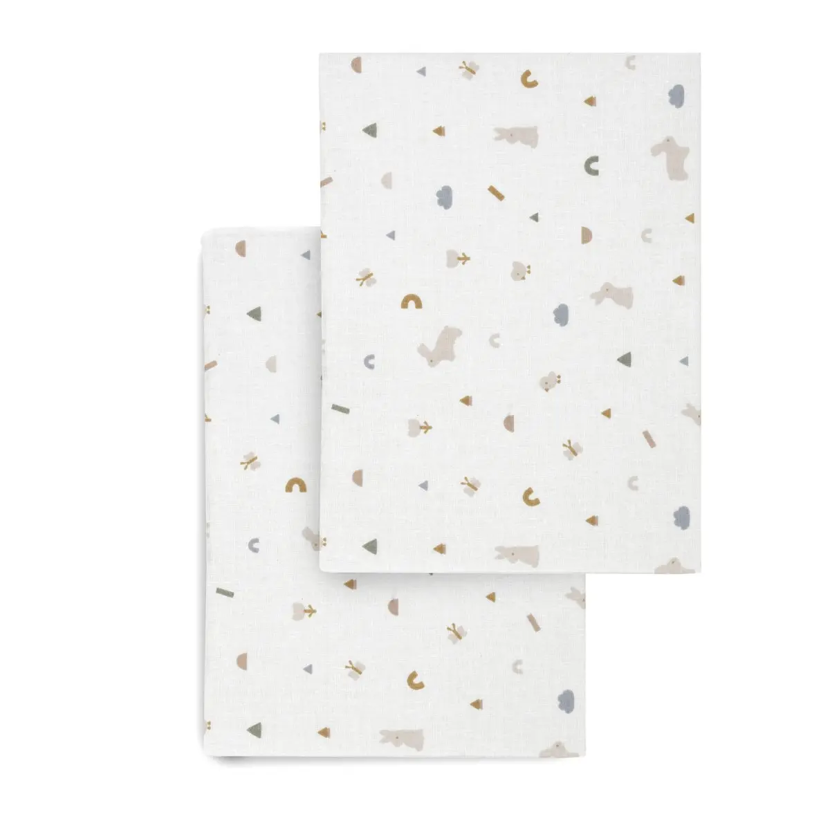 Bajera moises/carro pack 2 ud. 35x80x7 cm rabbit beige - Imagen 2