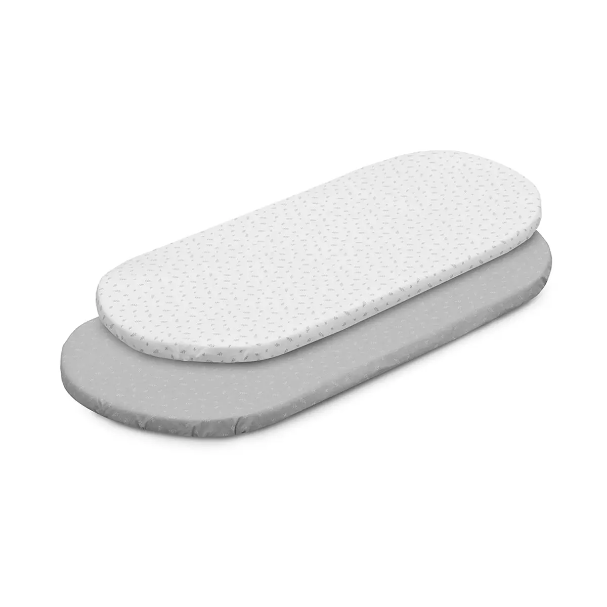 Bajera moises/carro pack 2 ud. 35x80x7 cm fresco gris