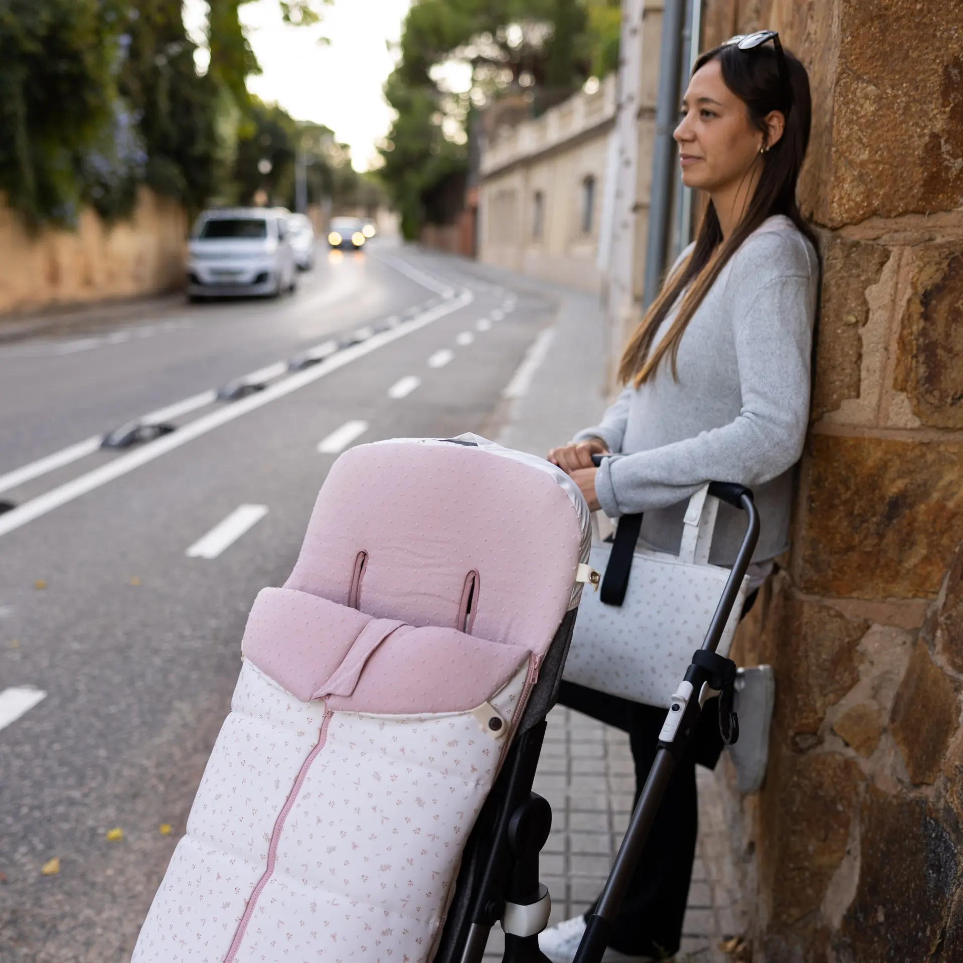 Saco silla universal plum street rosa 45x98x3 cm - Imagen 3