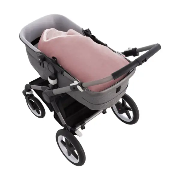 Saco capazo cruzado revers. sereni rosa 40x80x5 cm