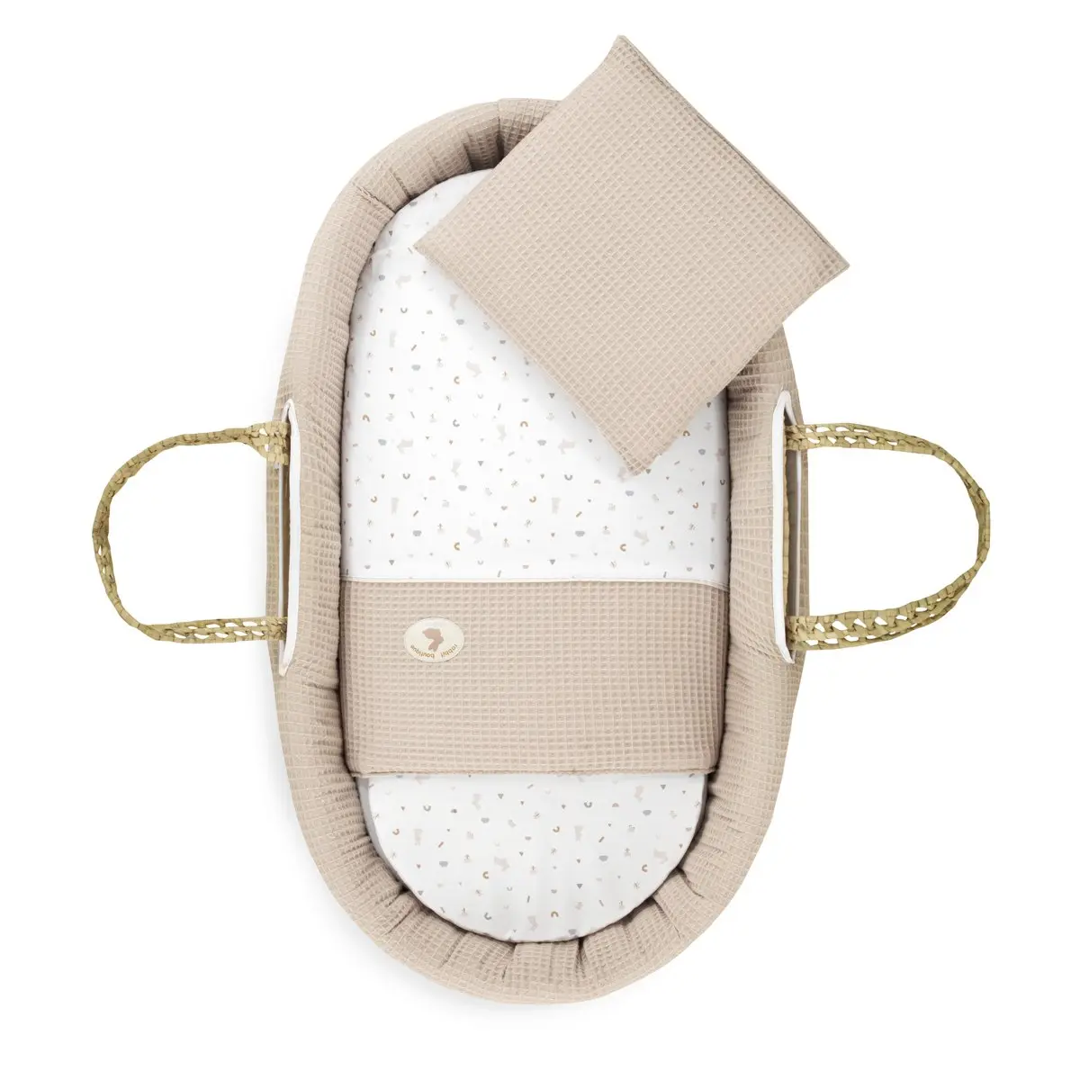 Moises palma acolch+pata m.nat rabbit beige/natural 39x80x61 cm - Imagen 2