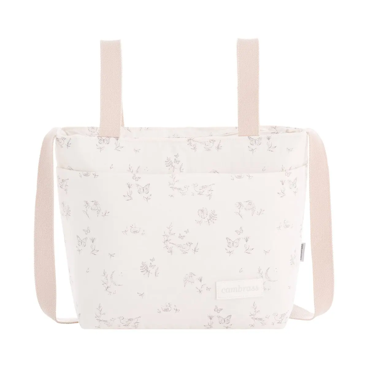 Bolso organizador xl merlo birds 15x38x28 cm