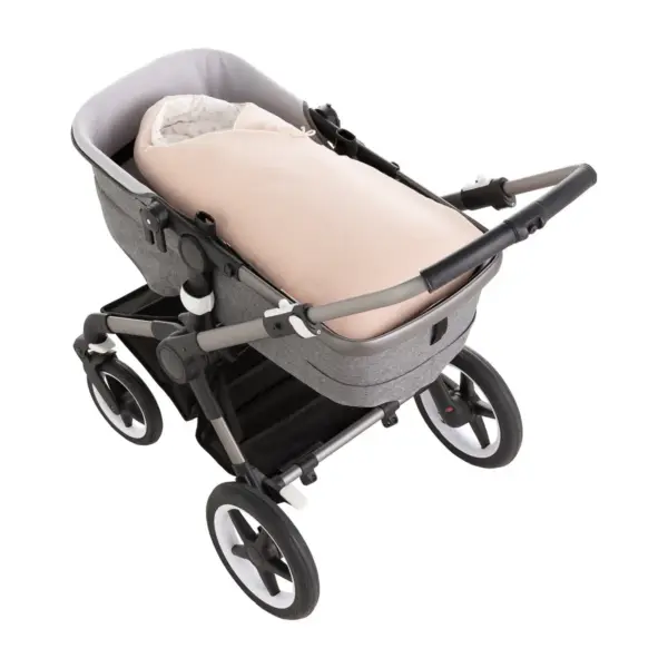 Saco capazo cruzado revers. mini pio beige 40x80x5 cm