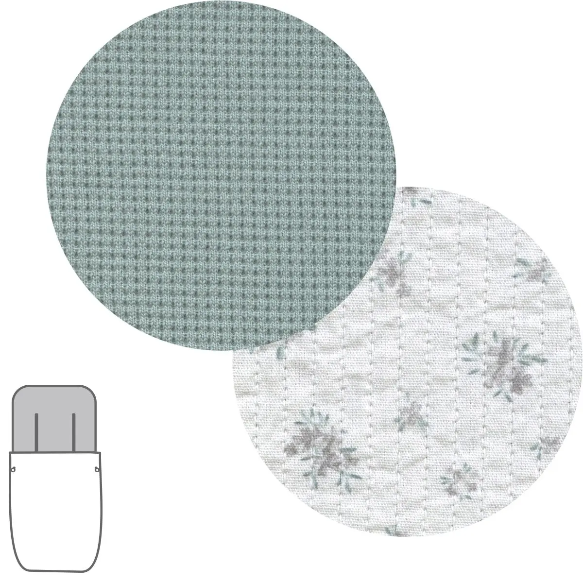 Saco silla tokyo universal mini pio mint 43x92x5 cm - Imagen 2