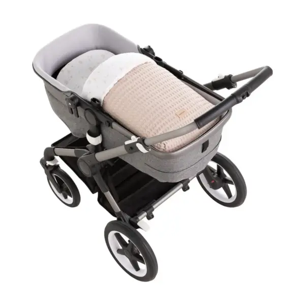 Saco capazo + colchoneta zico beige 35x80x6 cm