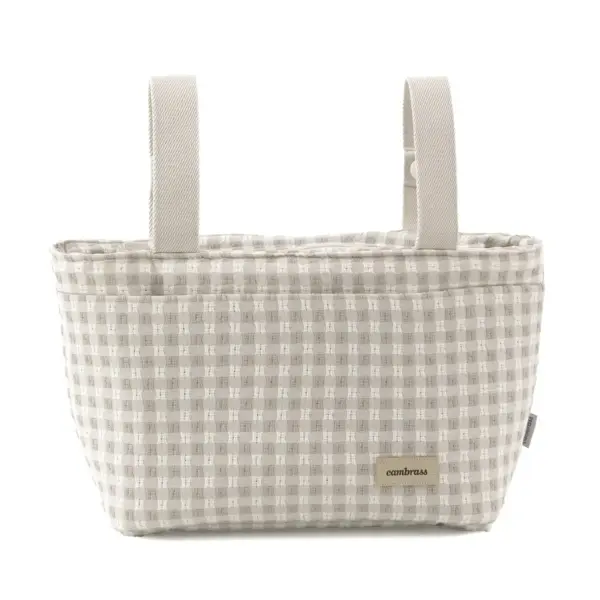 Bolso organizador vicky beige 13x38x20 cm