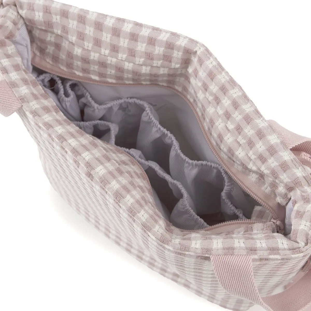 Bolso talega vicky rosa 12x40x35 cm - Imagen 3