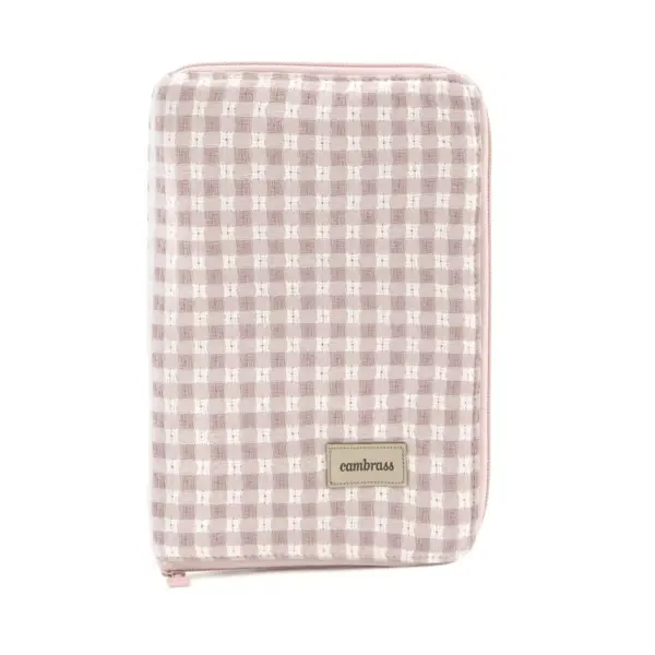 Portadocumentos vicky rosa 3x19x27 cm