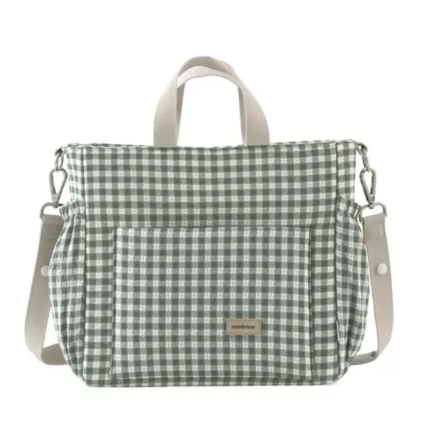 Bolso maternal pack vicky verde 16x43x37 cm