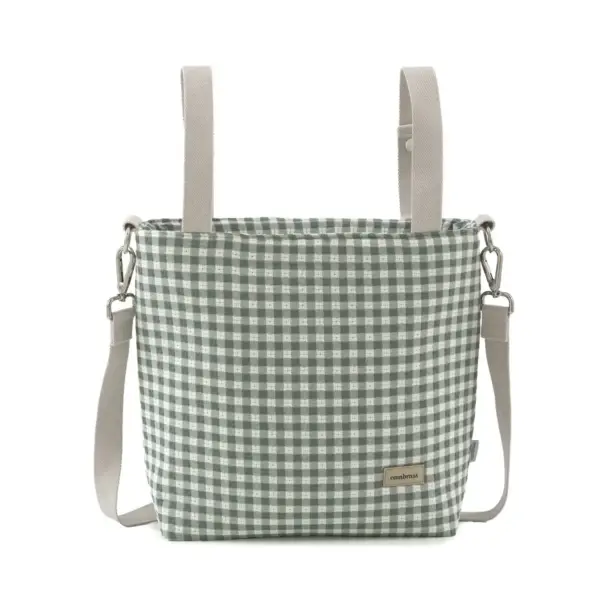 Bolso talega vicky verde 12x40x35 cm
