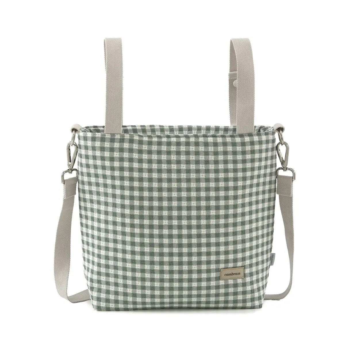 Bolso talega vicky verde 12x40x35 cm