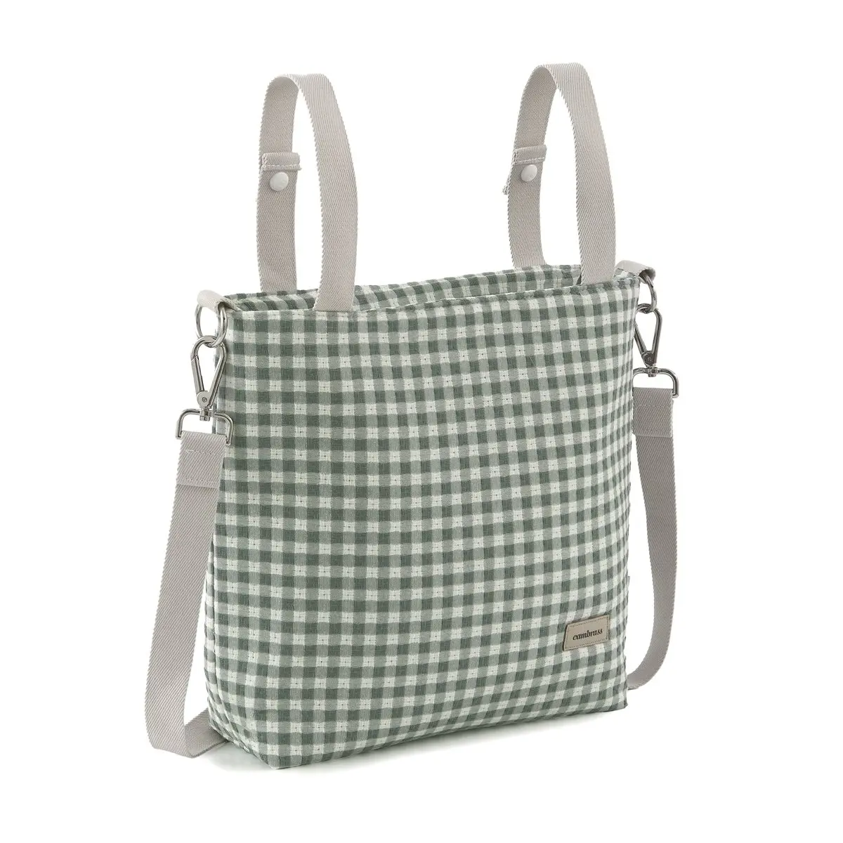 Bolso talega vicky verde 12x40x35 cm - Imagen 2