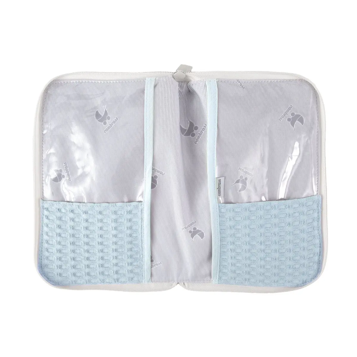 Portadocumentos zico celeste 3x19x27 cm - Imagen 2