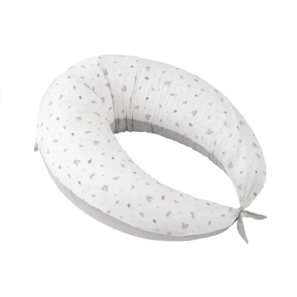 Cojin de lactancia luna 80x185x16 cm ardi gris