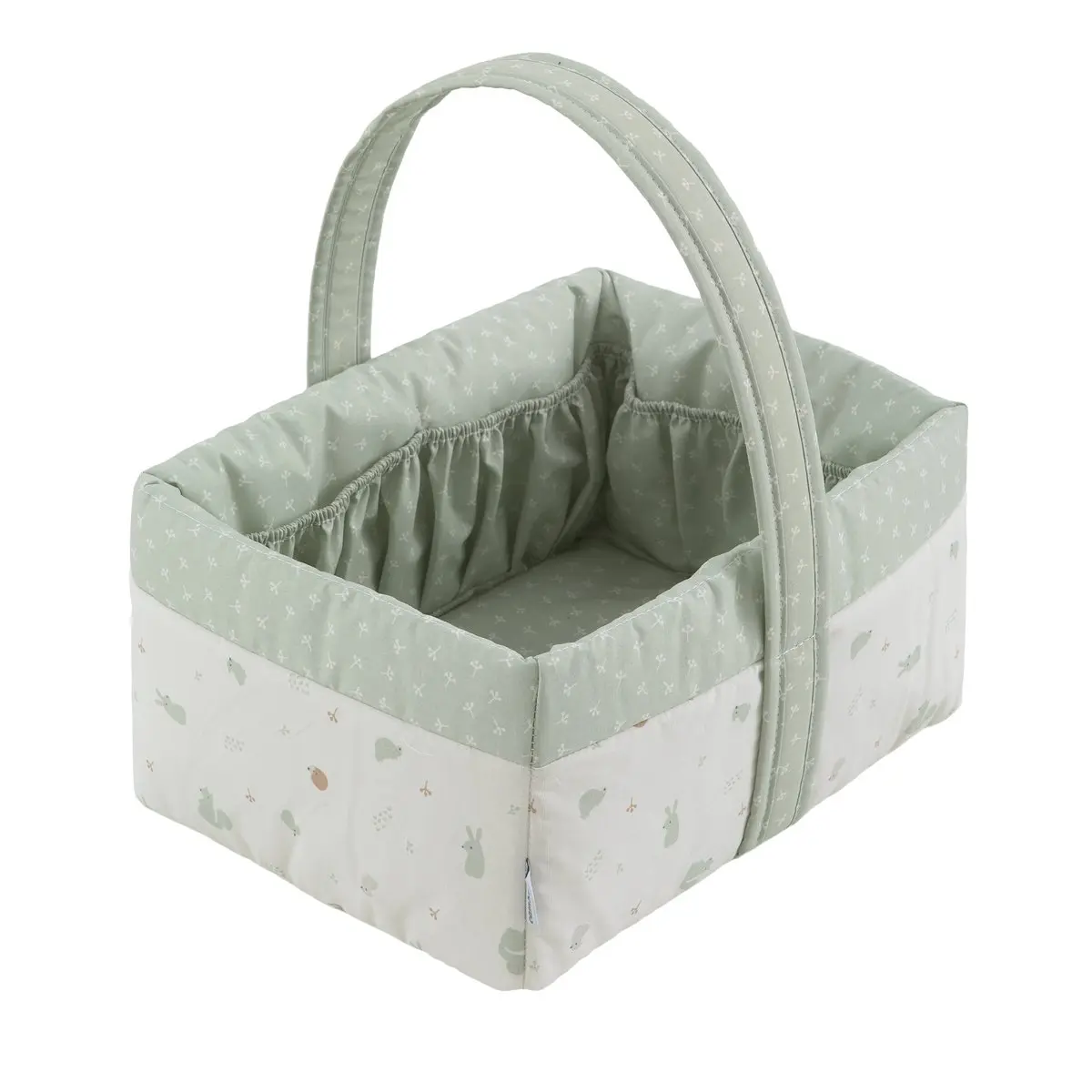 Cesta canastilla 22.5x29x29 cm ardi verde