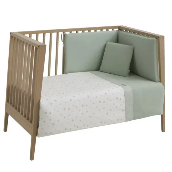 Jgo 2 pcs.f.nordica cuna 70 ardi verde 110x170x3 cm