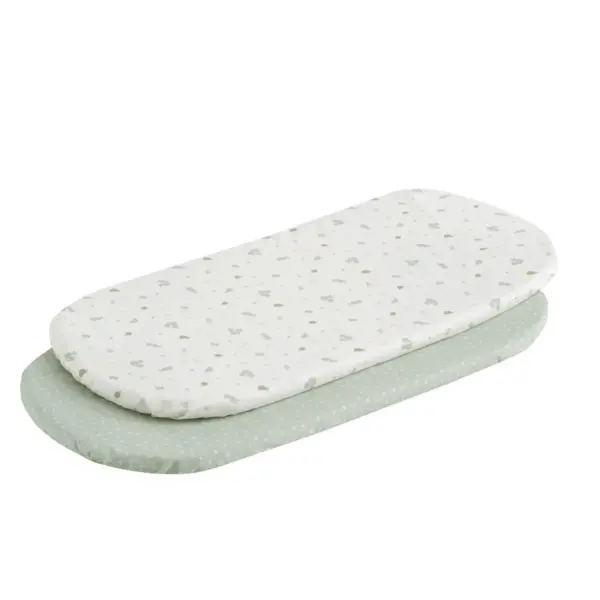 Bajera moises/carro pack 2 ud. 35x80x7 cm ardi verde