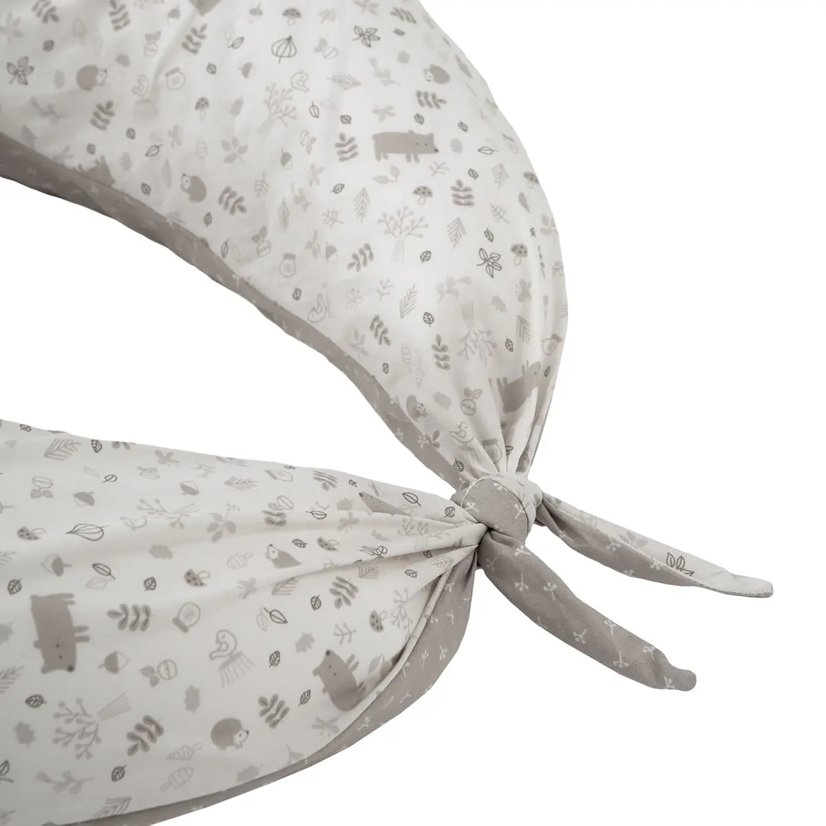 Cojin de lactancia luna 80x185x16 cm abete beige - Imagen 3