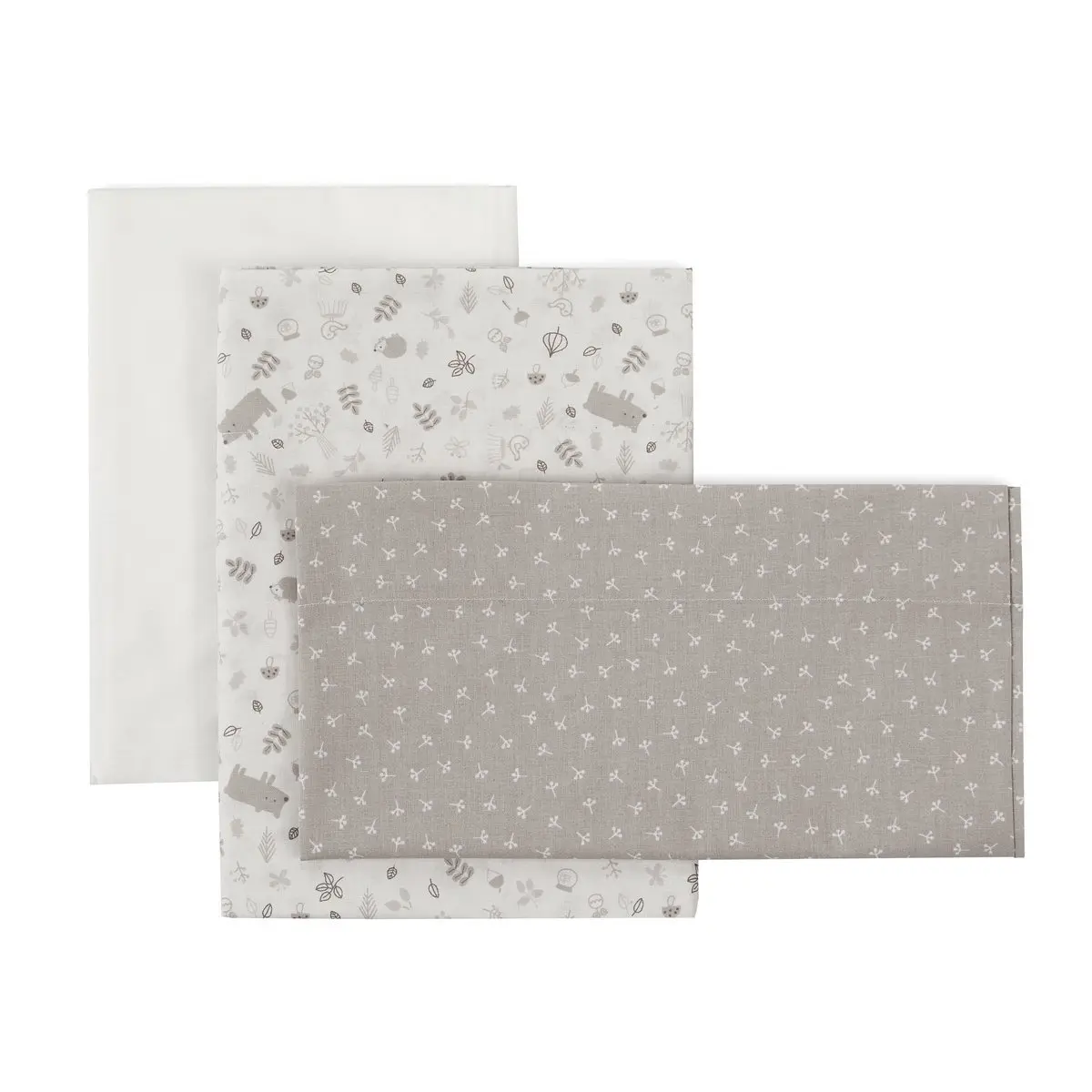 Sabana moises/carro 3 pcs 35x80x1 cm abete beige