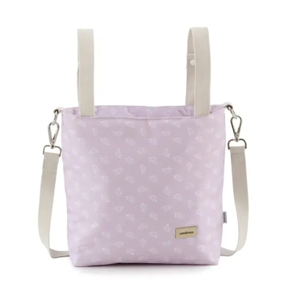Bolso talega blush rosa 12x40x35 cm