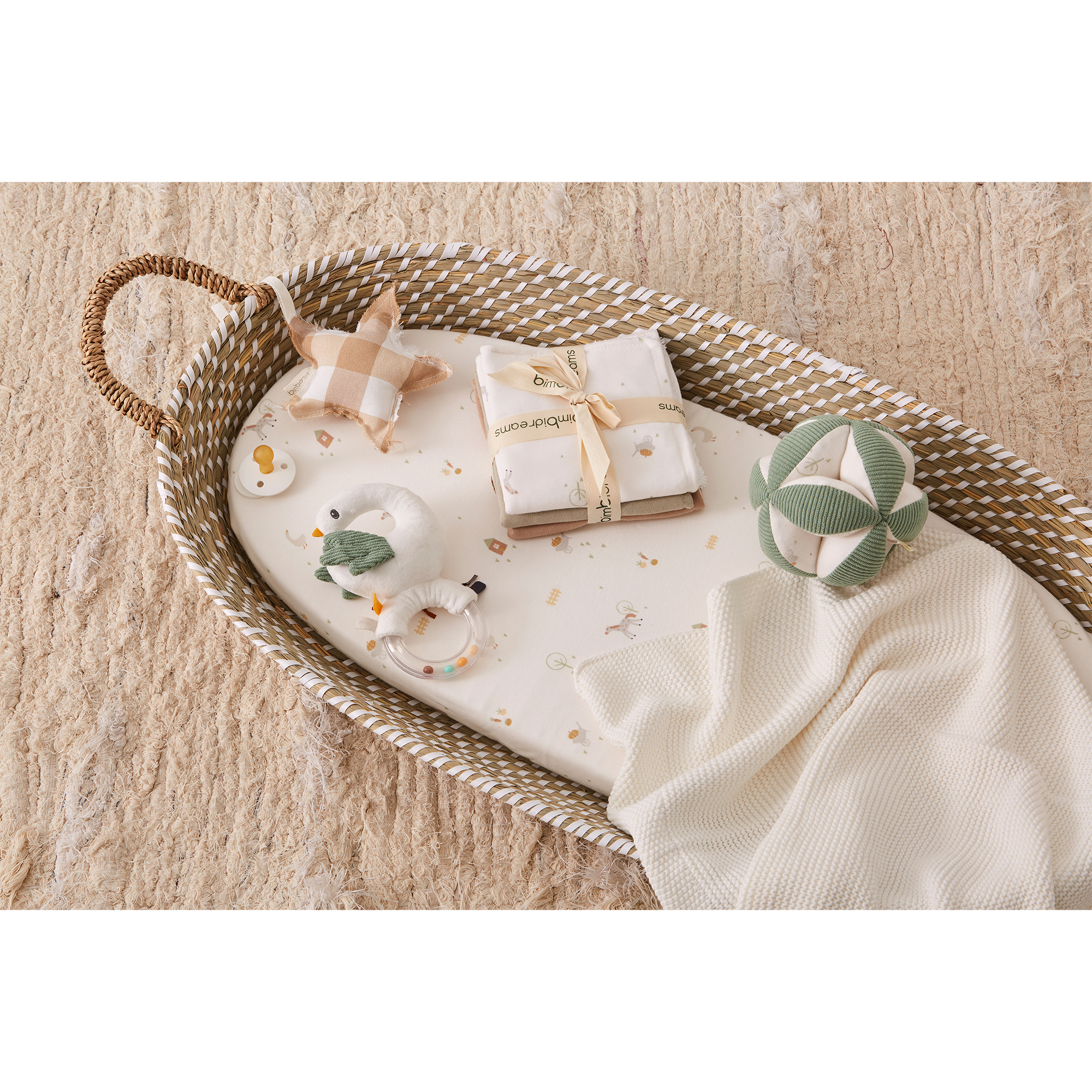 Pelota sensorial Farm 10 B|Lino D14 - Bimbidreams - Imagen 2