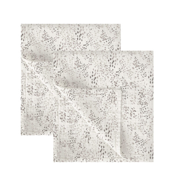 Gasas 100% algodon pack 2 Dots 10 B|Lino 60x60 - Bimbidreams
