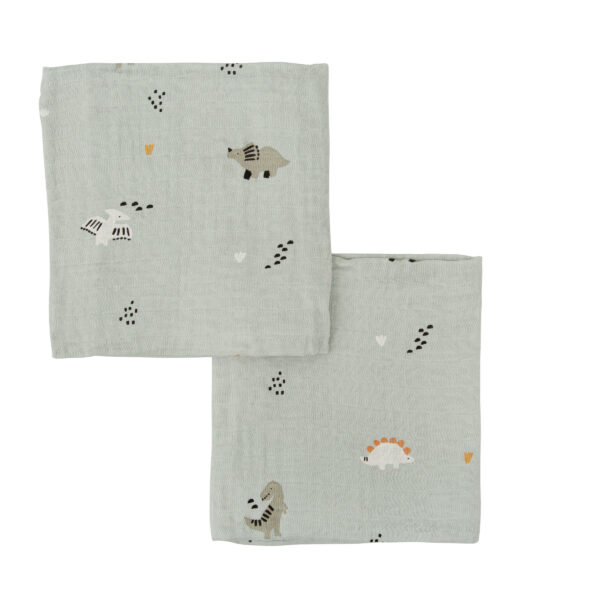 Gasas Bambú pack 2 Bronto 30 Gris 60x60 - Bimbidreams