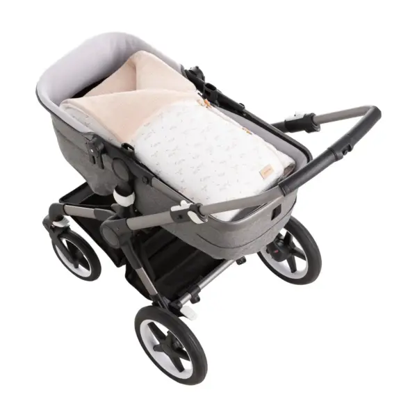 Saco capazo x sin capucha spring crema 33x70x5 cm