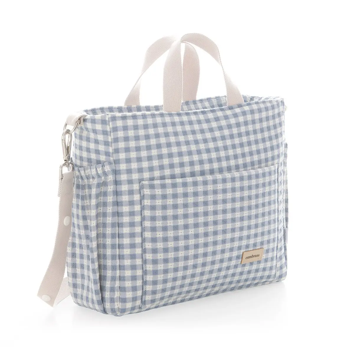 Bolso maternal pack vicky azul 16x43x37 cm - Imagen 2