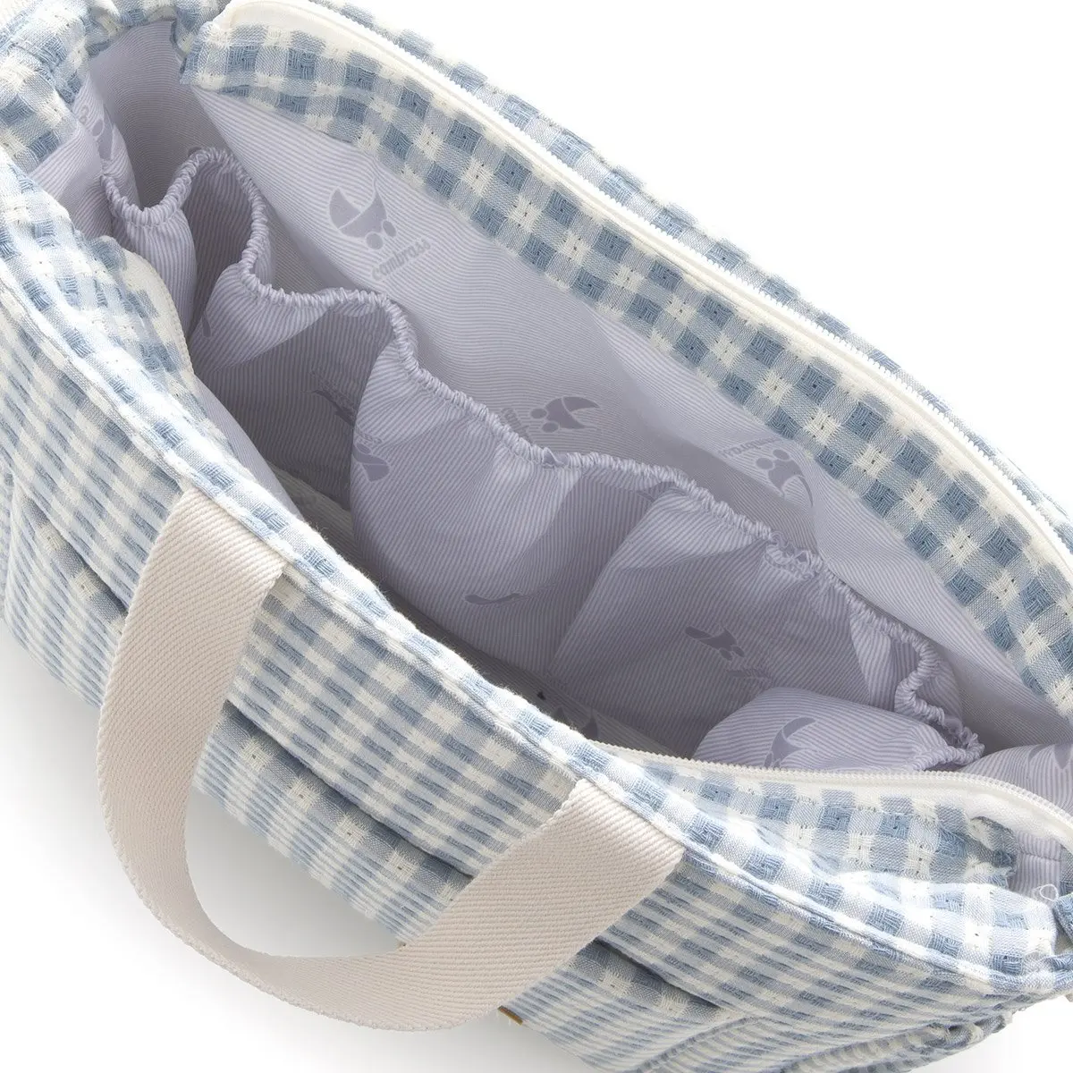 Bolso maternal pack vicky azul 16x43x37 cm - Imagen 3