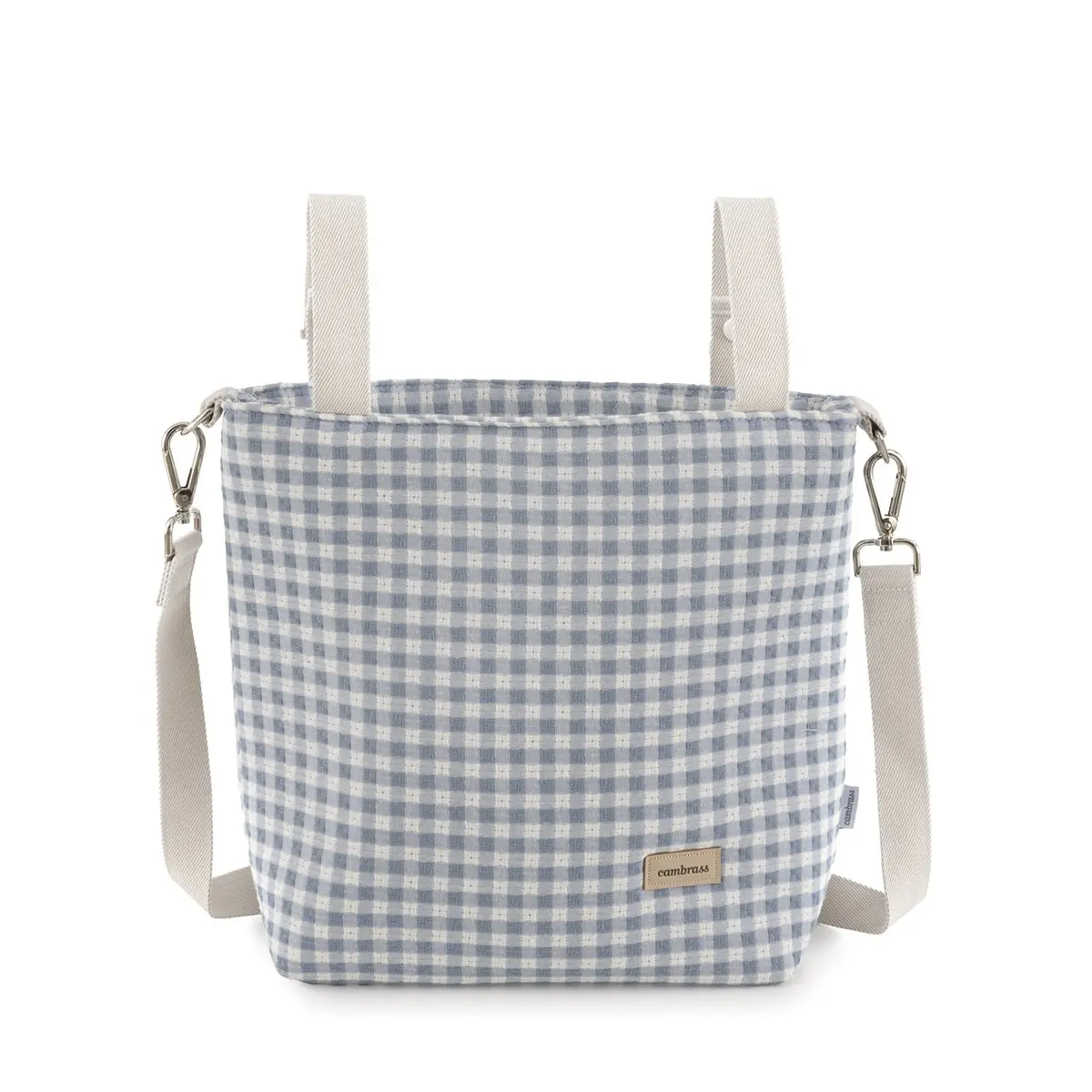 Bolso talega vicky azul 12x40x35 cm