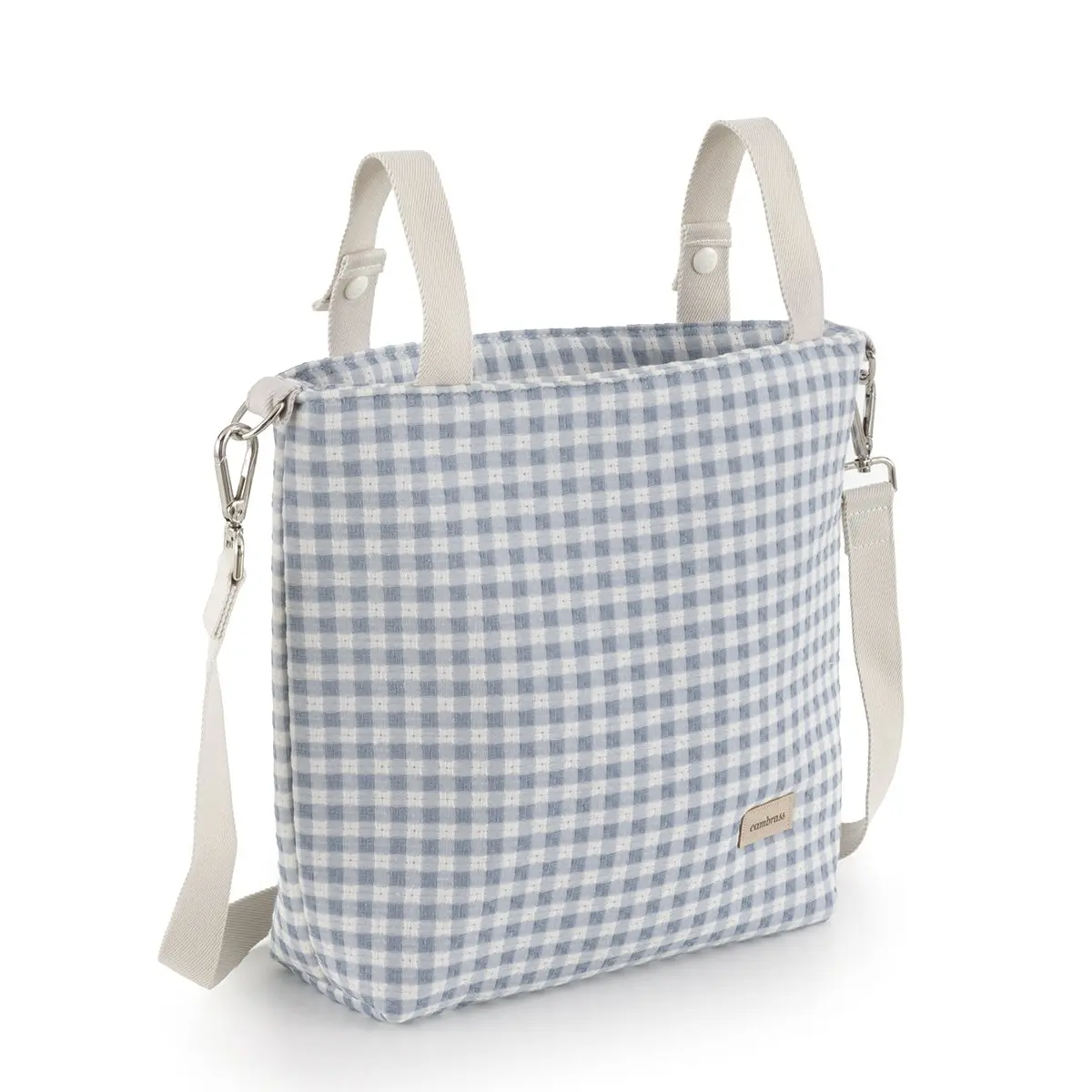 Bolso talega vicky azul 12x40x35 cm - Imagen 2