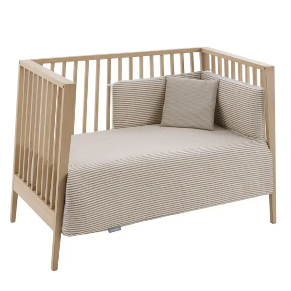 Jgo 2 pcs.f.nordica cuna 60 derby beige 100x140x3 cm