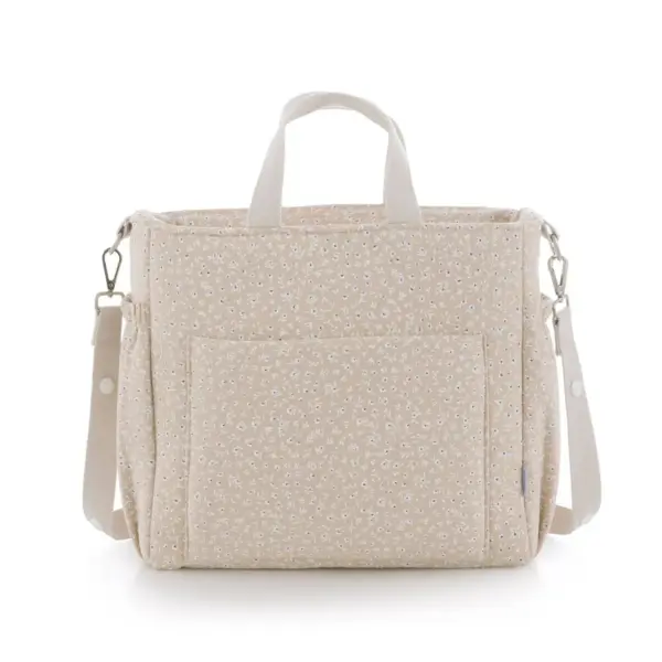 Bolso maternal pack rustic rosa 16x43x37 cm