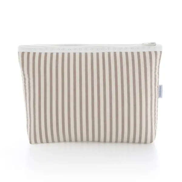 Bolsa aseo derby beige 6x28x20 cm