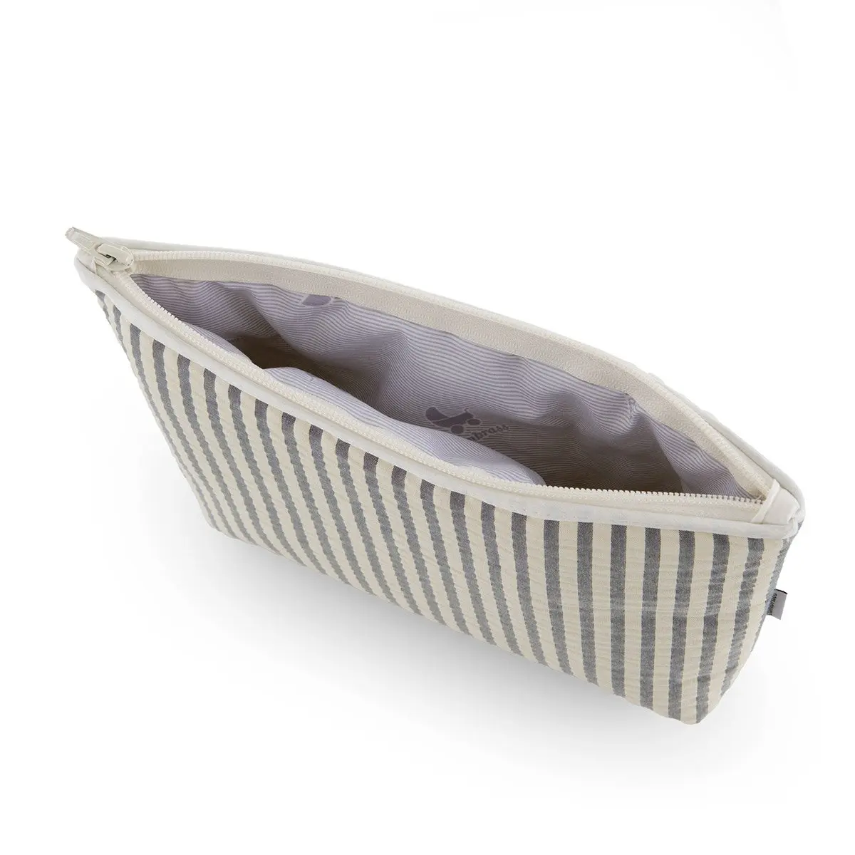 Bolsa aseo derby gris 6x28x20 cm - Imagen 2