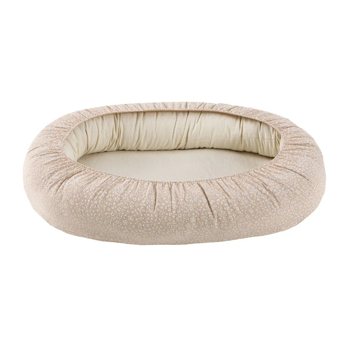 Cuna nido bebe rustic 55x90x15 cm rosa