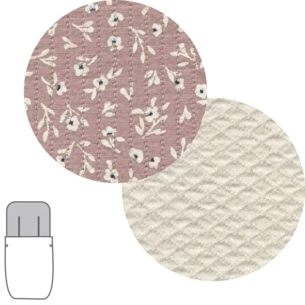 Saco silla tokyo universal rustic rosa 43x92x5 cm