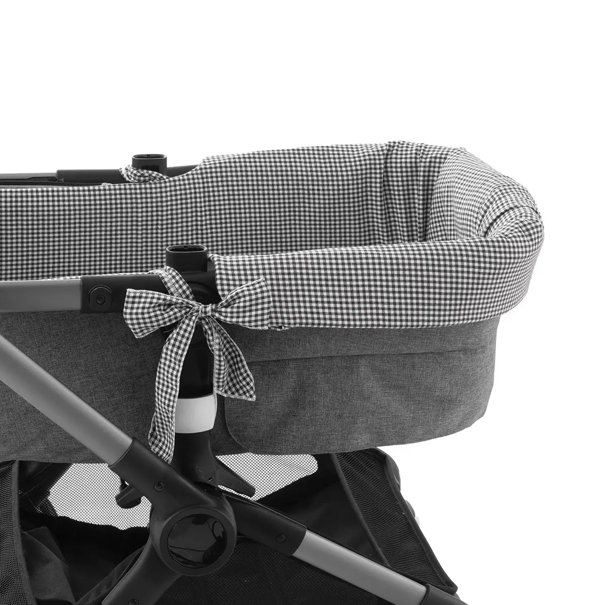 Cubre cuco capazo cremall.rev. polo black 35x75x35 cm - Imagen 3