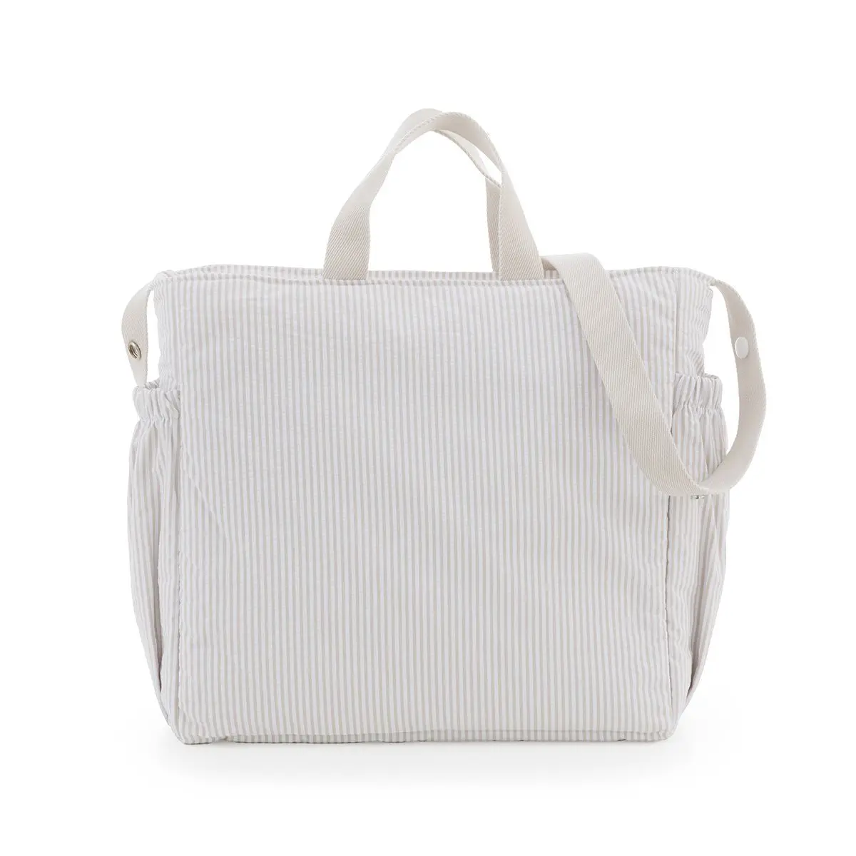 Bolso maternal pack candela crudo 16x43x37 cm - Imagen 2