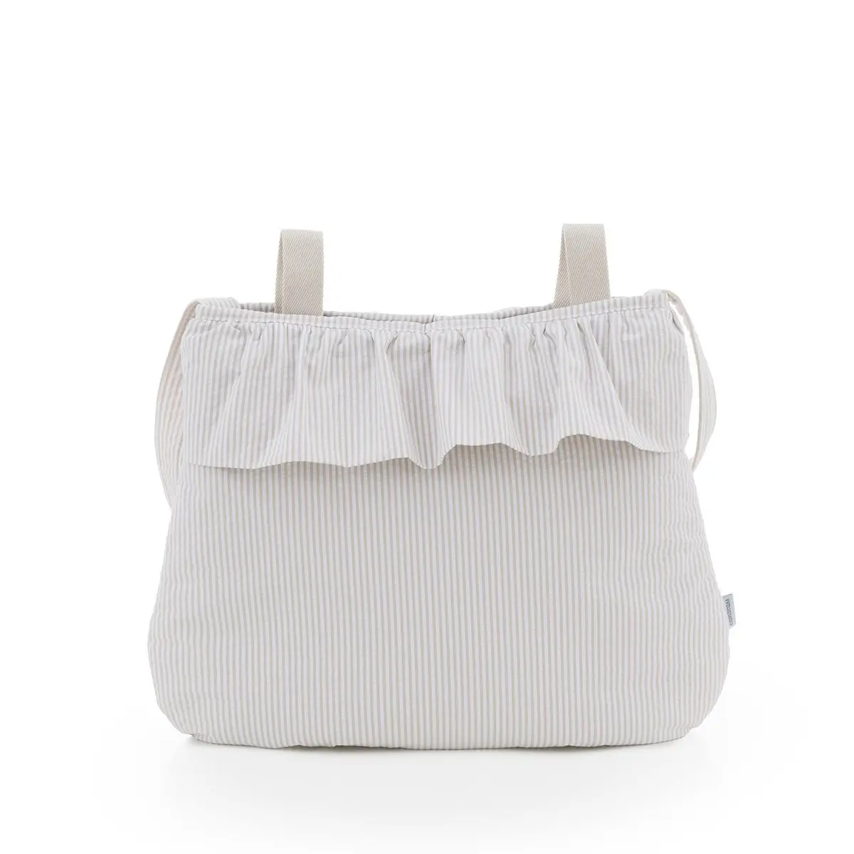 Bolso maternal boho candela crudo 3.5x41x38.5 cm